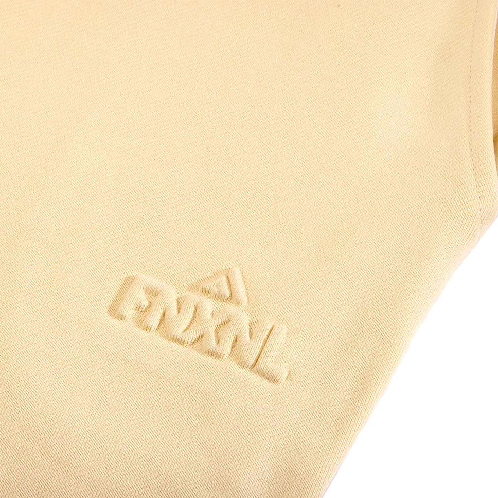 FNXNL Signature Embossed Hoodie - Buttercream